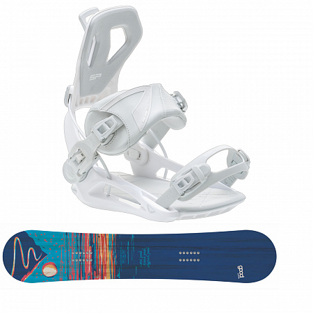 Комплит сноуборд CHILLER FLAT ROCKER + крепления PRIVATE FT Комплит сноуборд CHILLER FLAT ROCKER + крепления PRIVATE FT